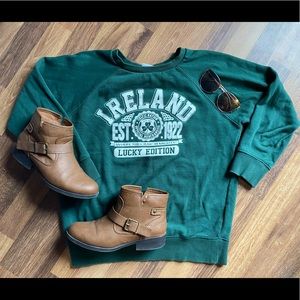 Graphic Crewneck Sweater